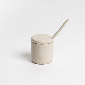 Ned Collections Haan Sugar Pot - Bone