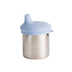 Nestling Stainless Steel 3-in-1 Sippy Cup - Dusty Blue