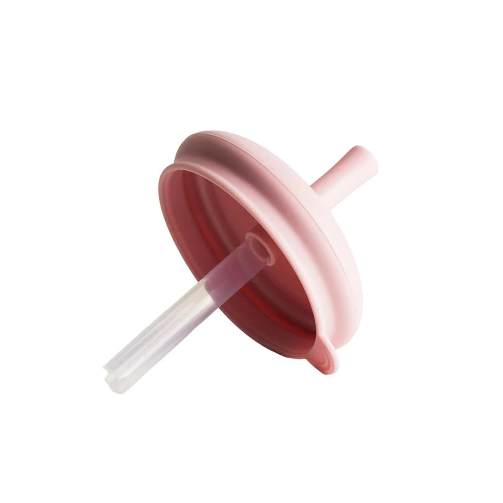 Nestling Stainless Steel 3-in-1 Sippy Cup - Dusty Pink