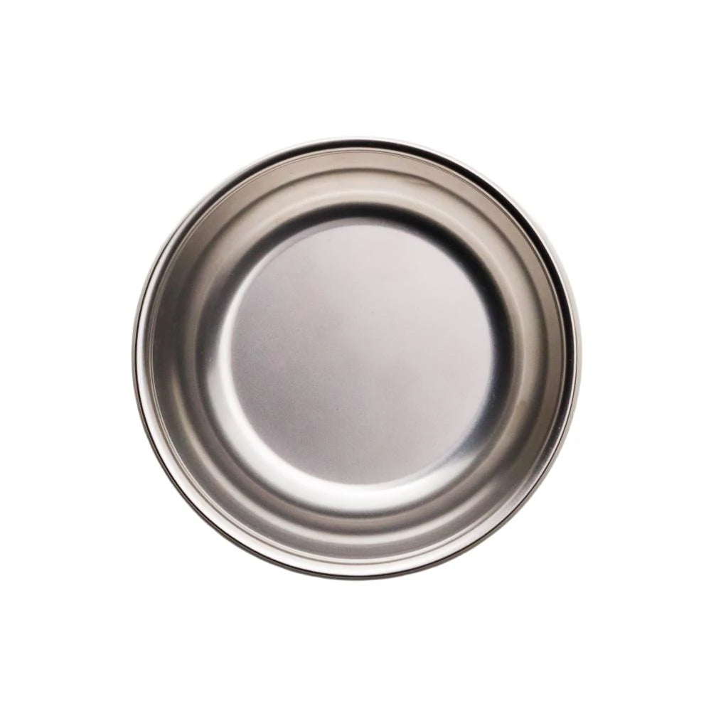 Nestling Stainless Steel Suction Bowl - Oat