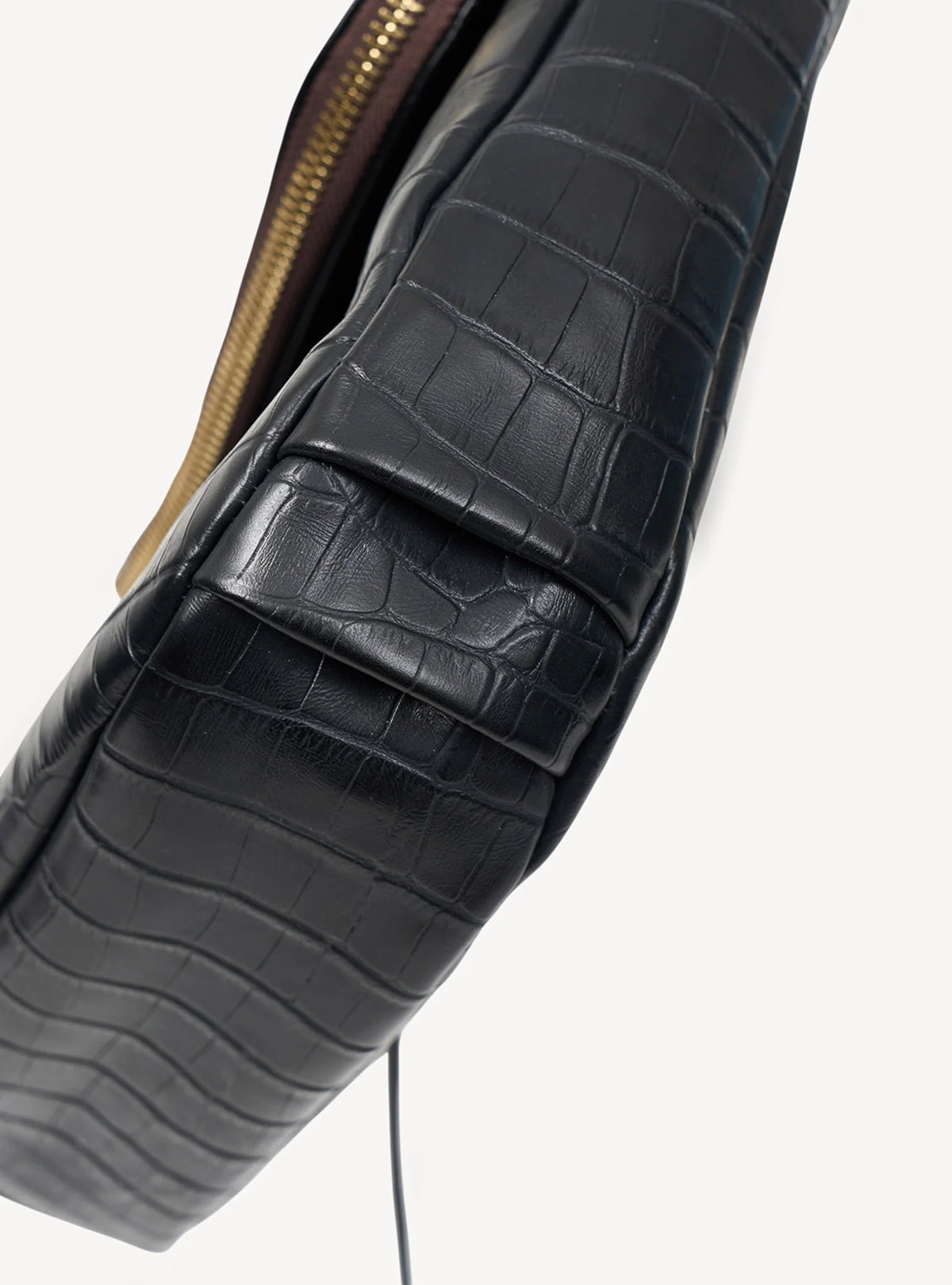 SABEN Fifi Crossbody - Black Croc Bag