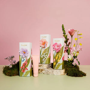 Huxter Hand Balm Gift Box - 50ml - Pink Flower - White Florals & French Pear