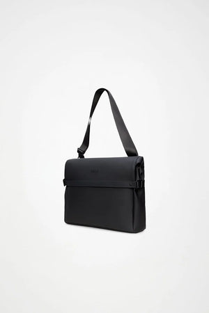 RAINS OTG Messenger Bag - Black