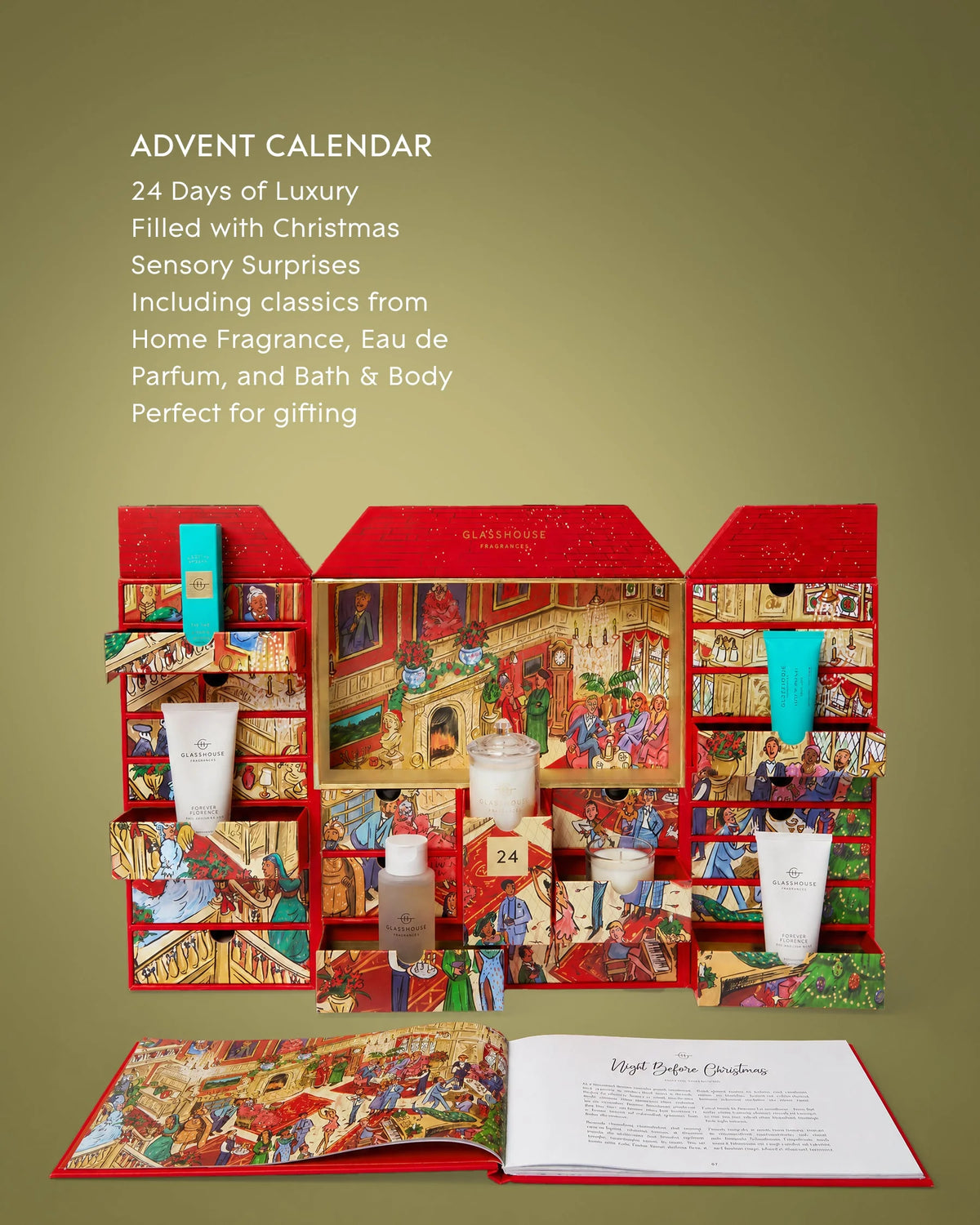 Glasshouse 24 Days of Christmas  Advent Calendar 2026