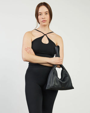 Saben Hazel Shoulder Bag - Black Luxe