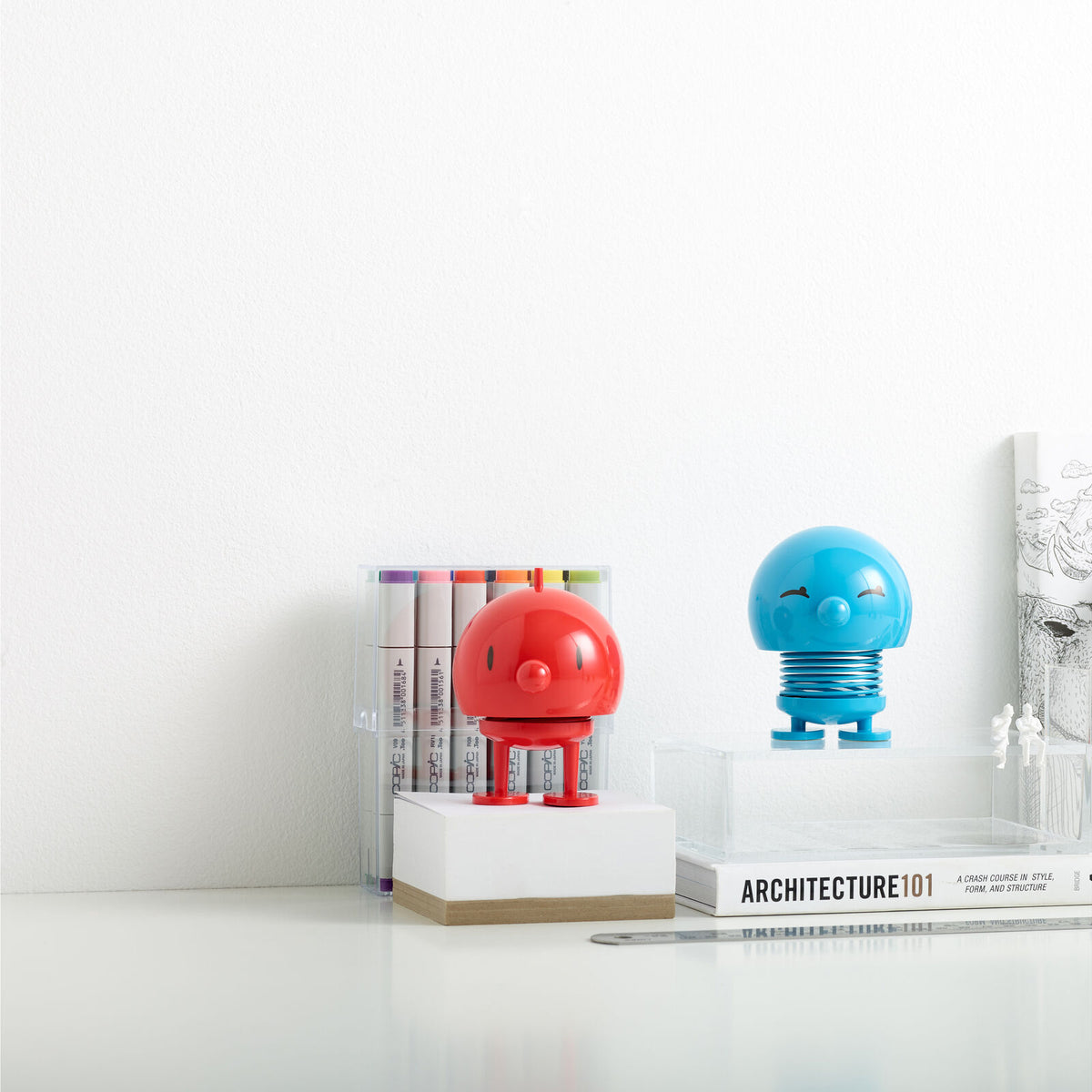 Hoptimist Bumble 7.6cm - Red size S