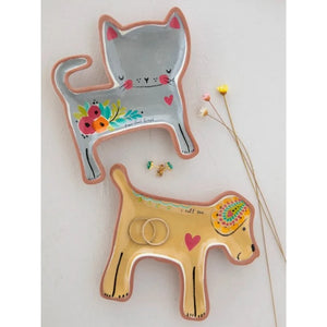 Terracotta Trinket Dish - Dog