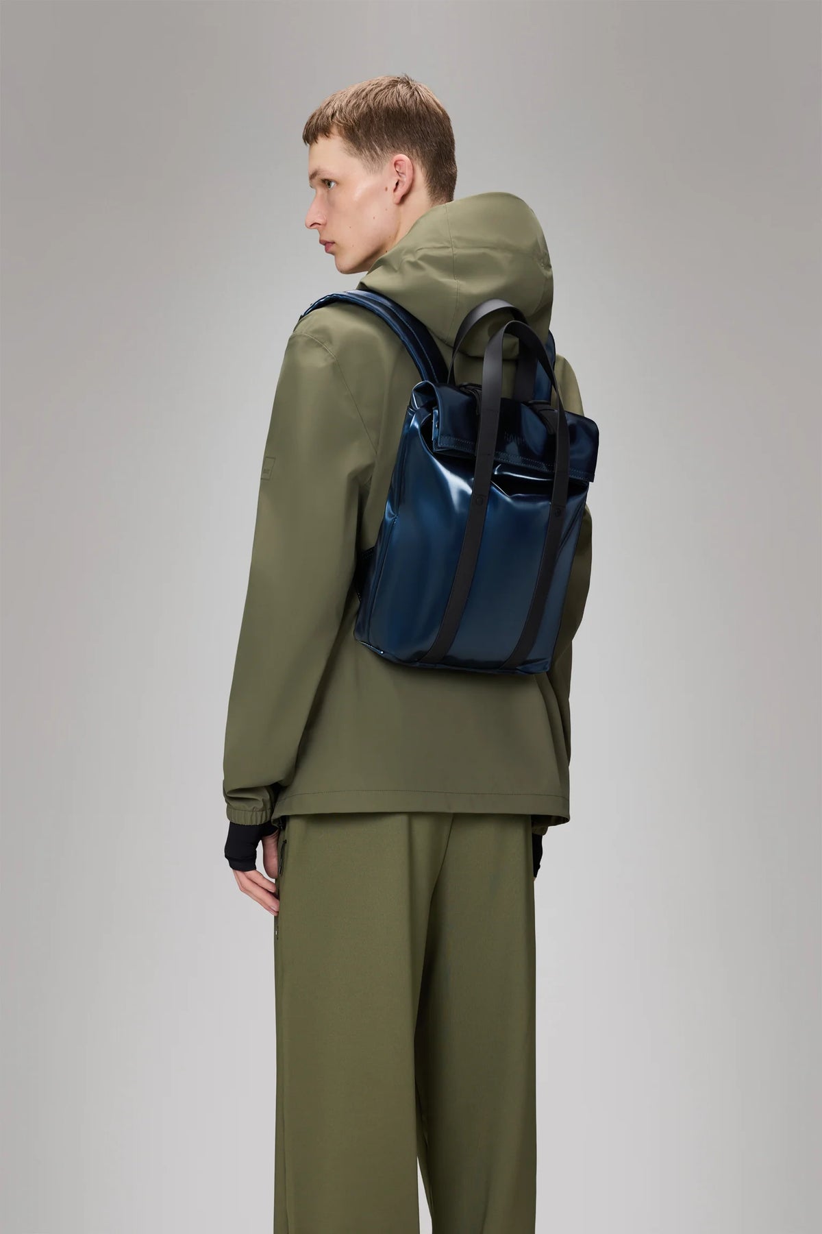 Rains Waterproof 2 Way Tote Backpack Mini W3 - Spill