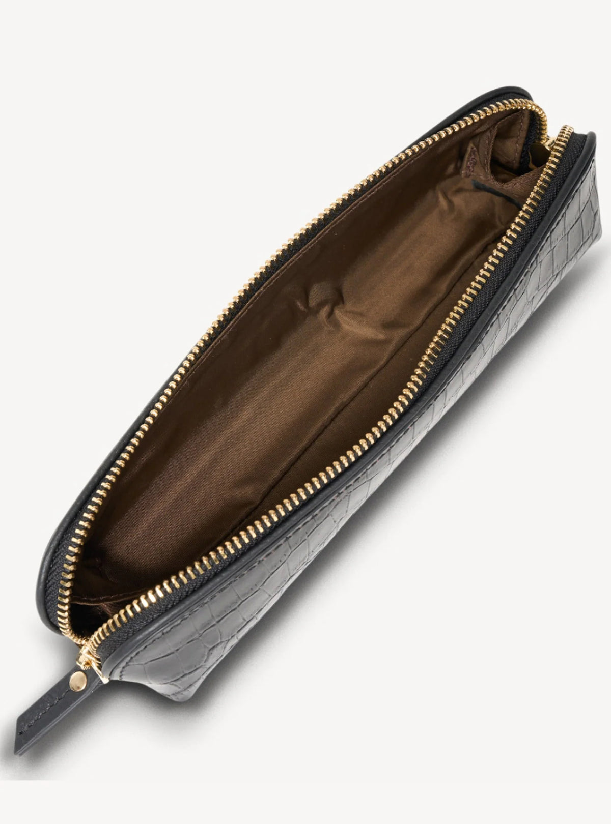 SABEN Tali Pencil Case- Black Croc
