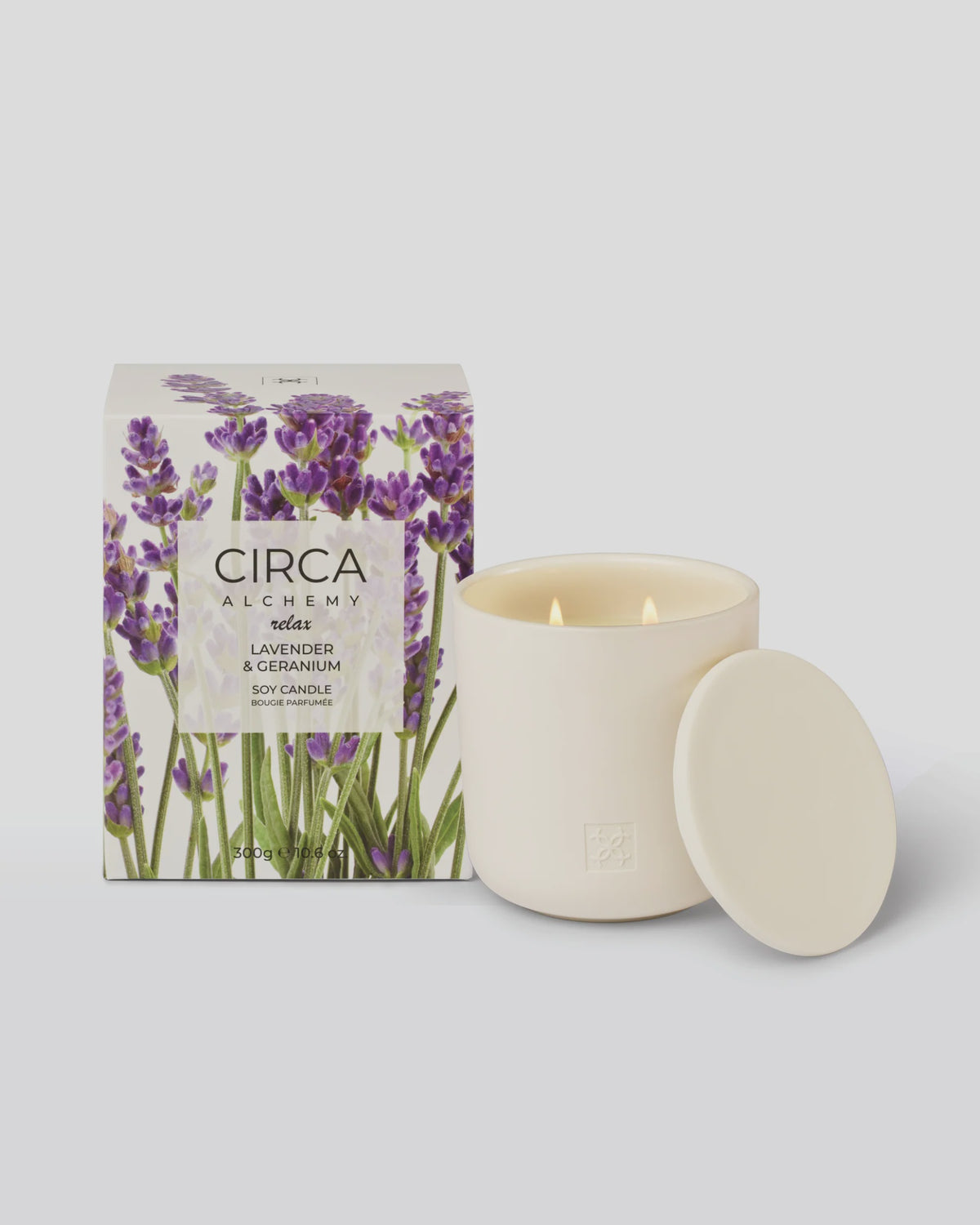 CIRCA Home 300g Candle - Alchemy Relax - Lavender & Geranium