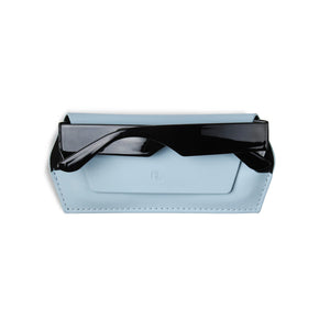Fox and Leo glasses case - Sky Blue