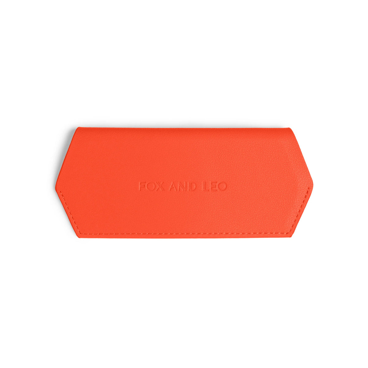 Fox & Leo Glasses Case - Ginger orange