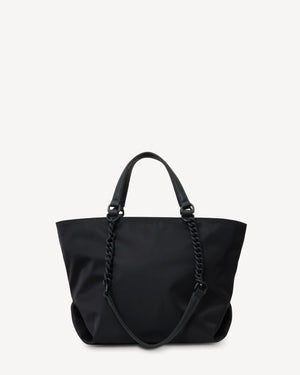 Saben Bag Paris Tote Black Recycled Nylon AW25