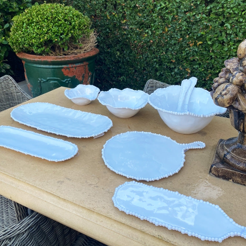 Melamine Pearl Platter 53cm - Le Forge