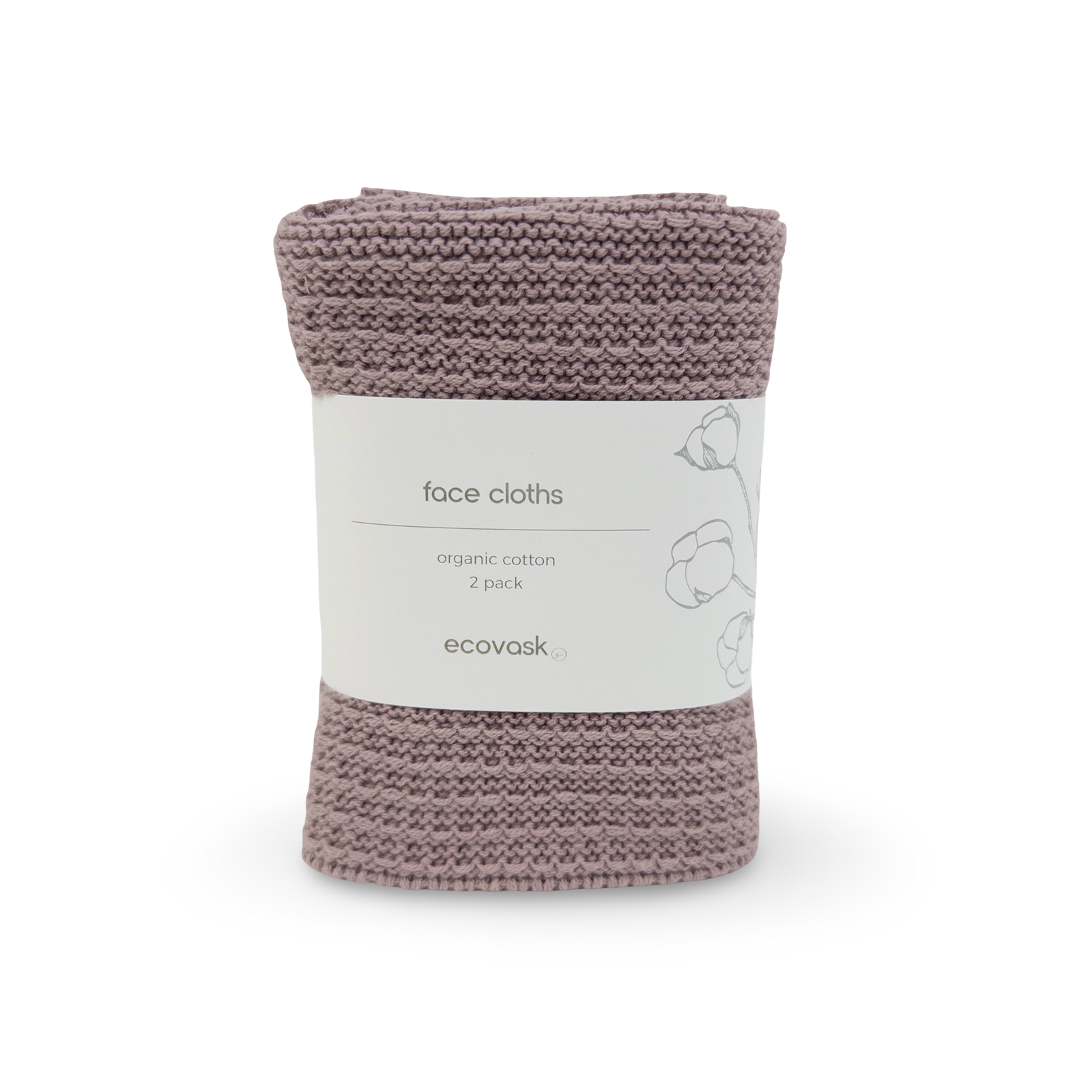 Face Cloth 2pk - Orchid