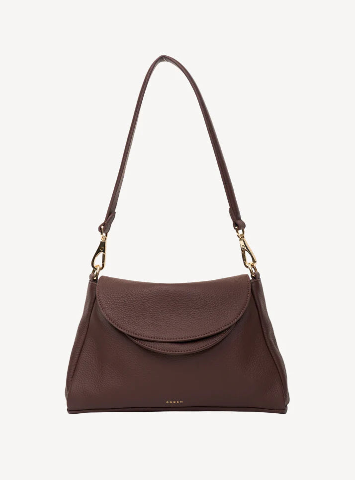SABEN Beckett Crossbody Espresso Luxe