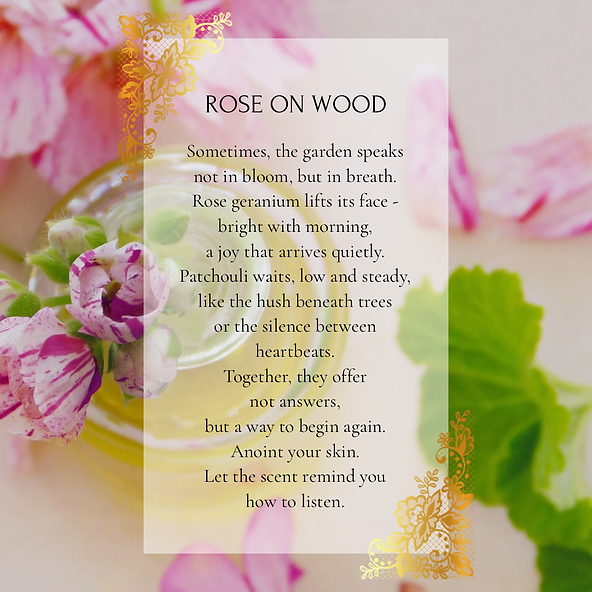 Flur Body Oil 30ml - Rose on Wood