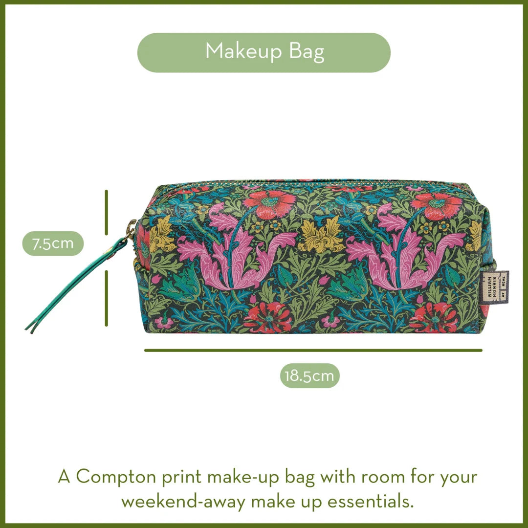 Beautiful Sleep Makeup Bag w/ Hand Cream William Morris hand cream tube
