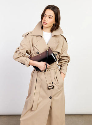 SABEN Haven Shoulder Bag - Espresso Dipped