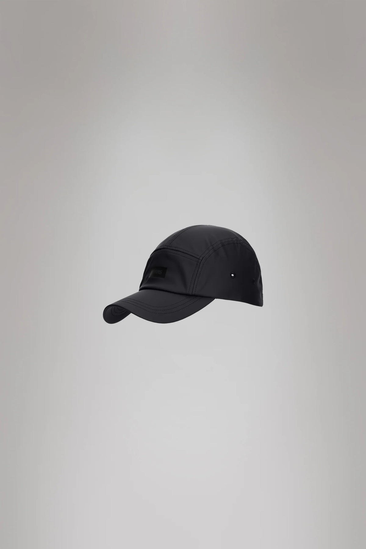 Rains 5 Panel Cap W1 - Black