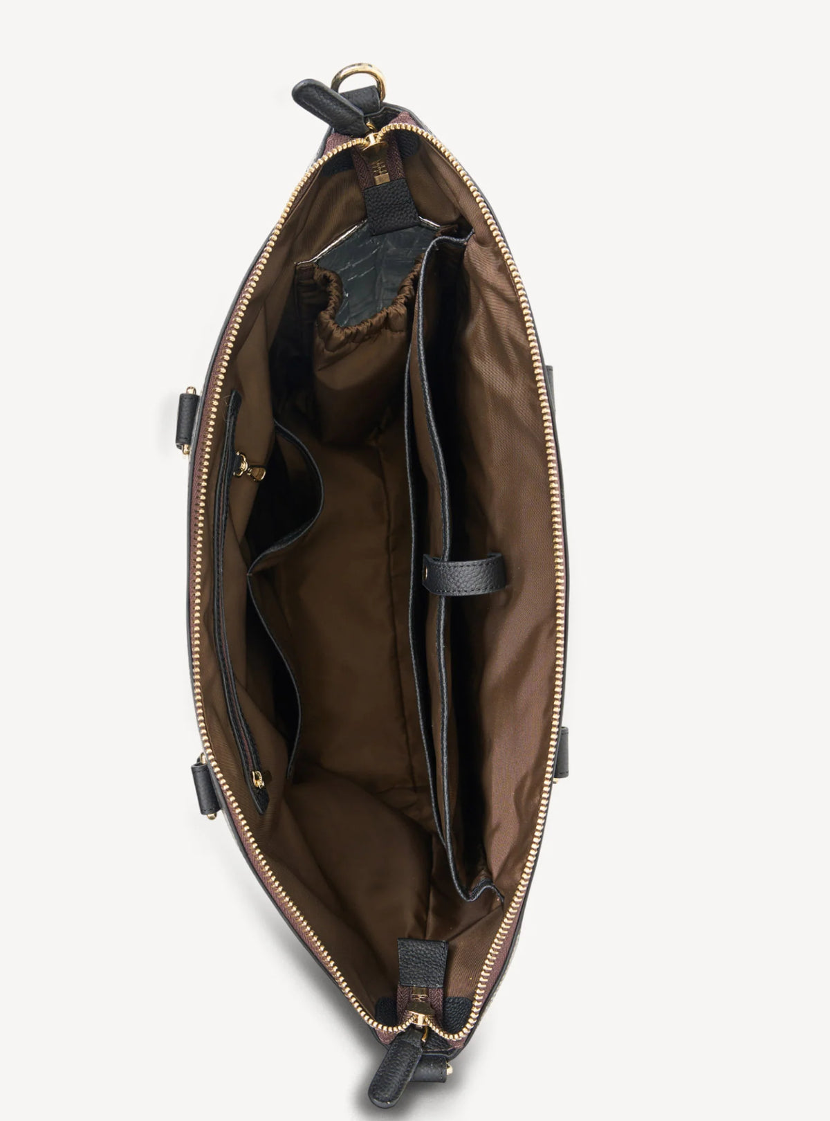 Saben Milan Carry-All - Black Croc Bag