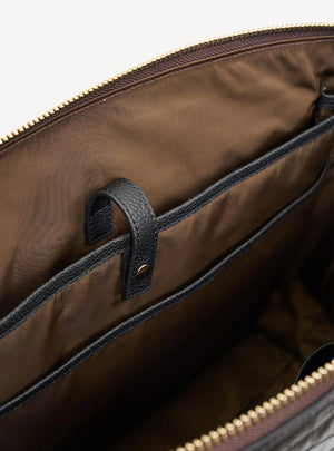 Saben Milan Carry-All - Black Croc Bag