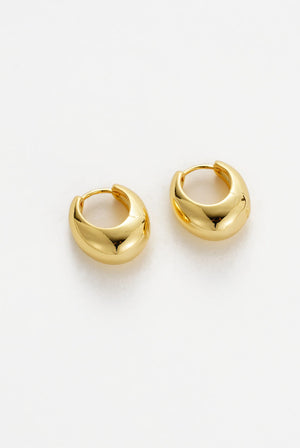 Zafino Australia Steph Essential Earrings - Large - Gold