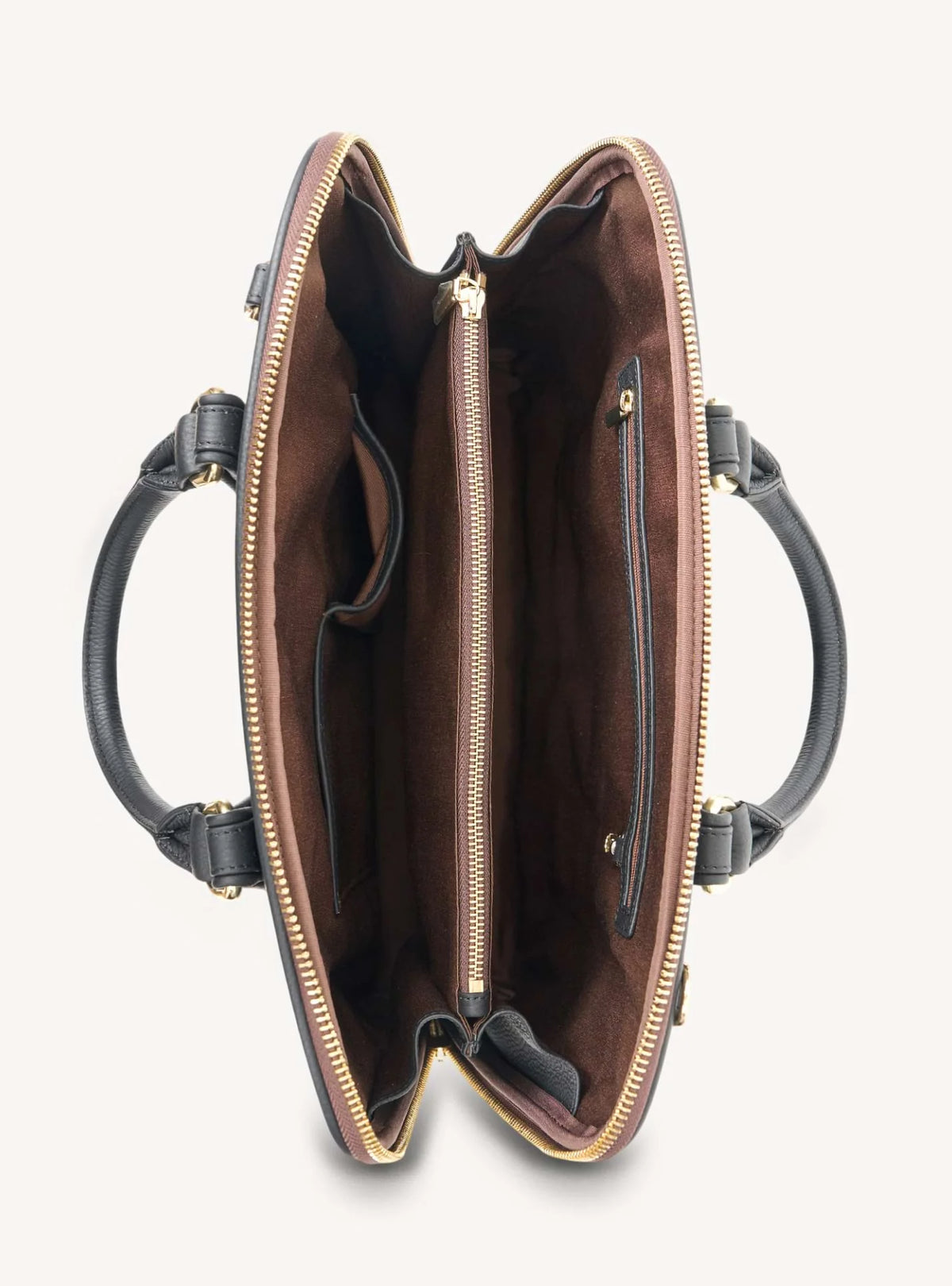 SABEN Parker Briefcase - Black Croc Bag