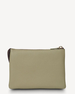 Saben Tilly's Big Sis Crossbody - Eucalyptus Green Leather Bag