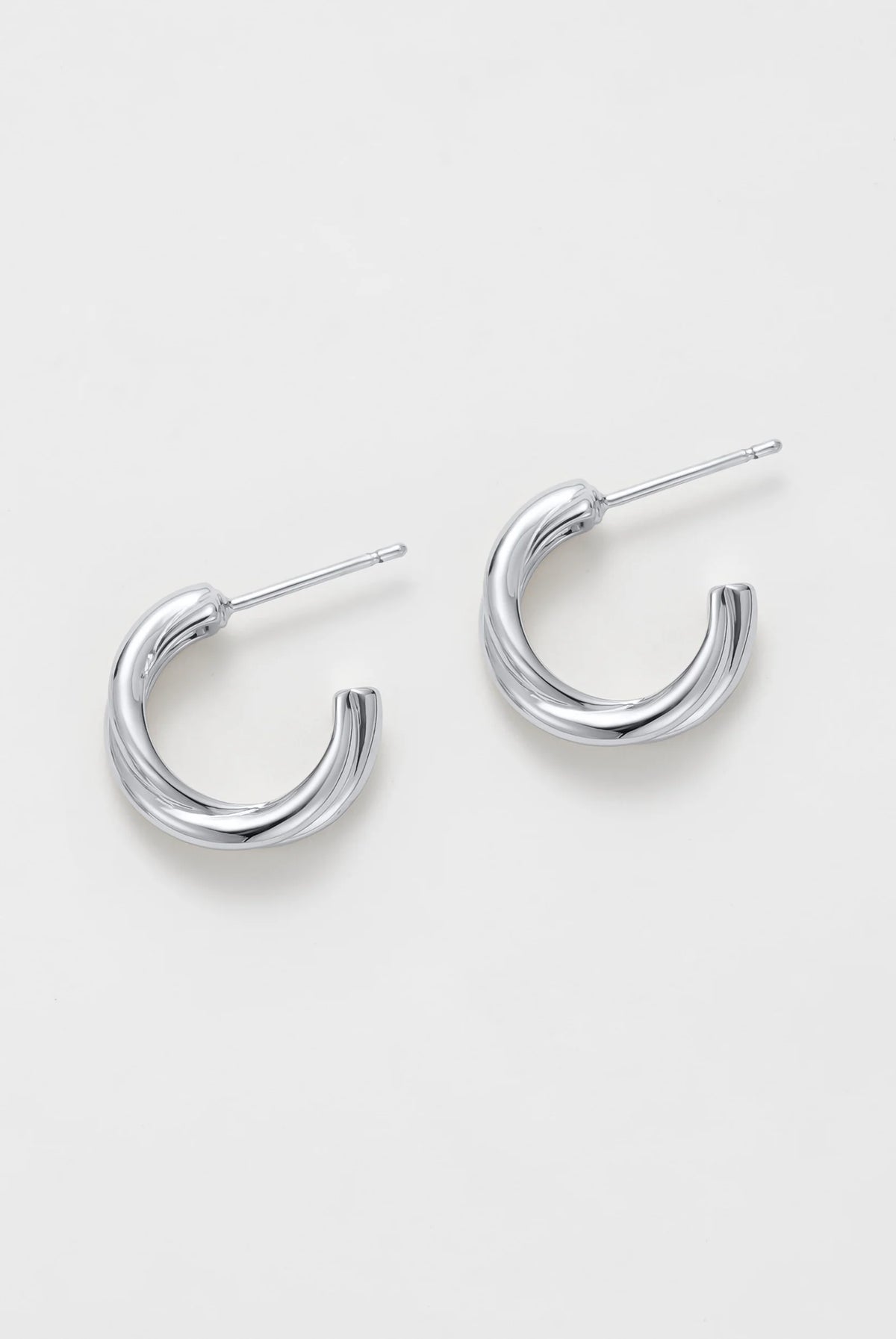 ZAFINO 7361 Eloise Hoop - Silver - Earrings
