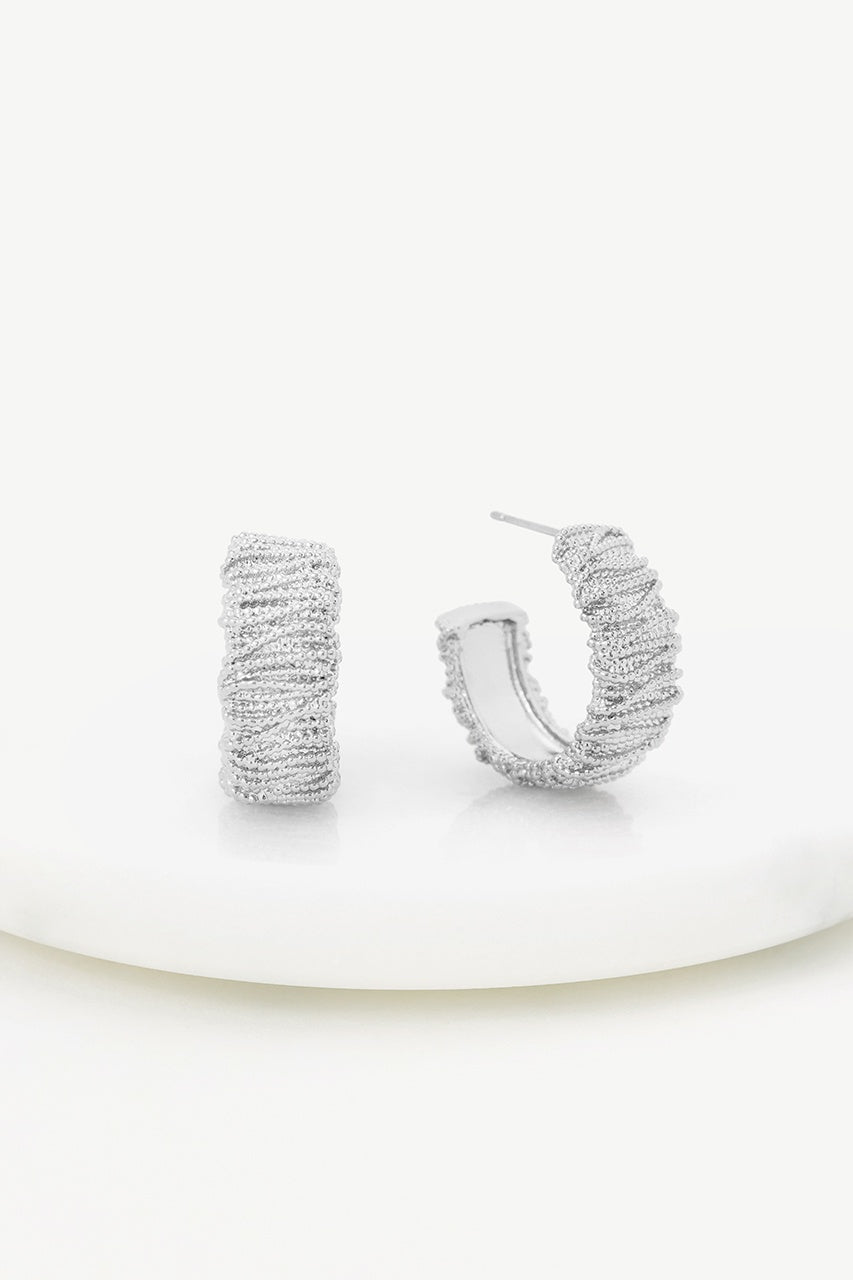 Ophelia Hoop - Silver