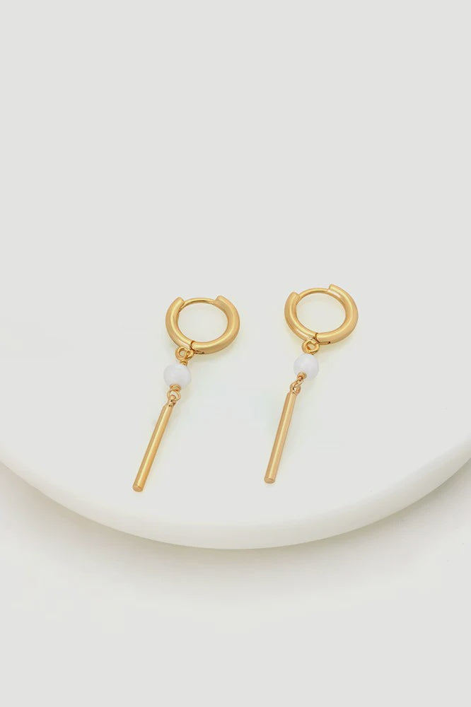 Isabelle Pearl Earring - Gold