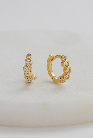ZAFINO Florence Huggie - Gold - Mini Huggy