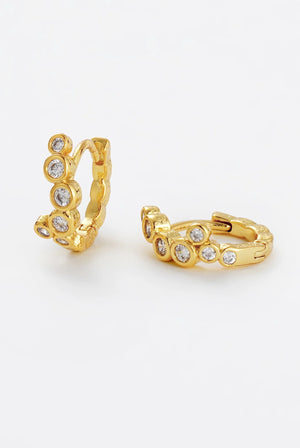 ZAFINO Florence Huggie - Gold - Mini Huggy