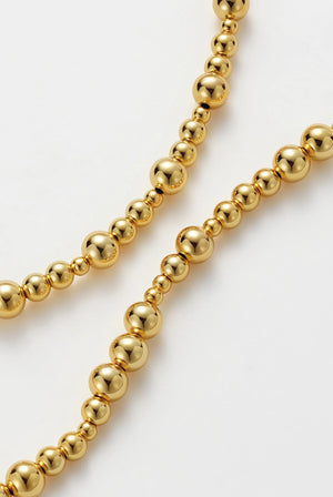 ZAFINO Naomi Necklace Gold beaded necklace