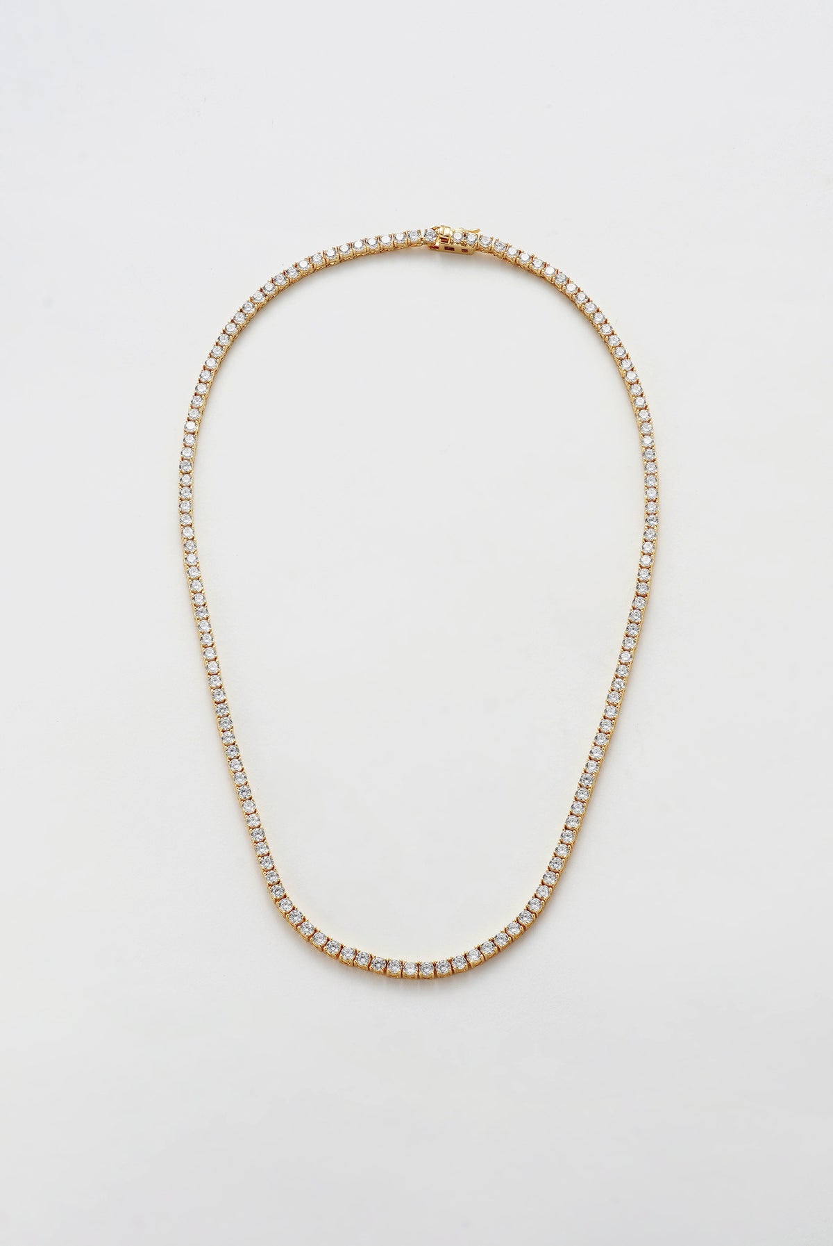 Dani Tennis Necklace - 45cm - Gold
