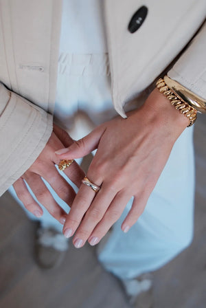 ZAFINO Freya Ring - Gold/Silver