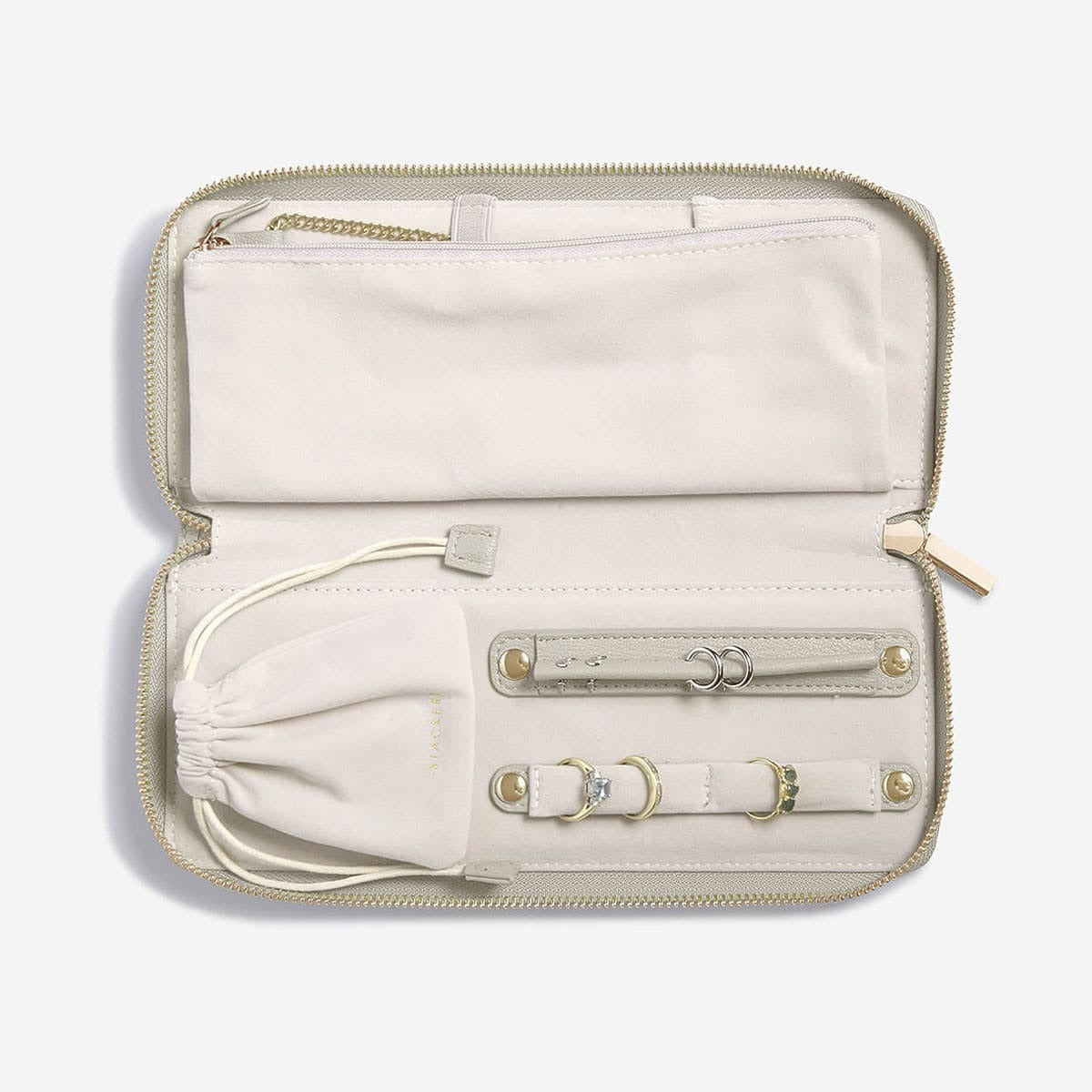 Stackers Jewellery Wallet - Oatmeal