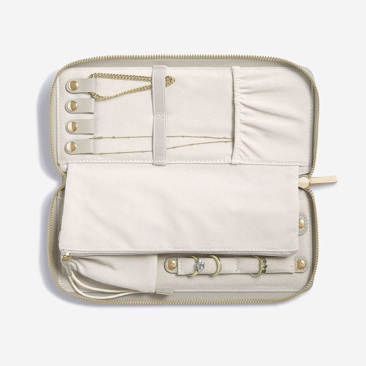 Stackers Jewellery Wallet - Oatmeal