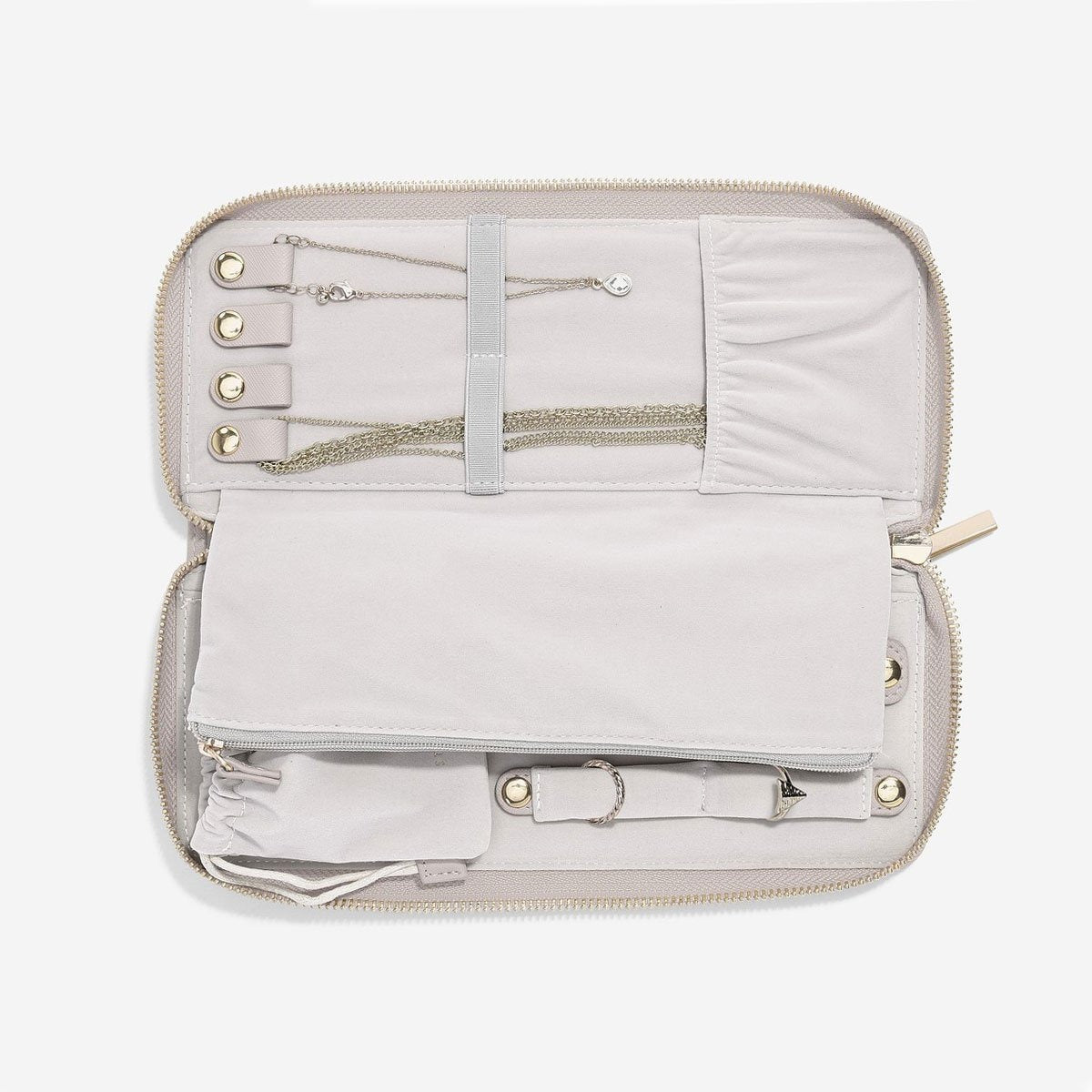 Stackers Jewellery Wallet - Taupe