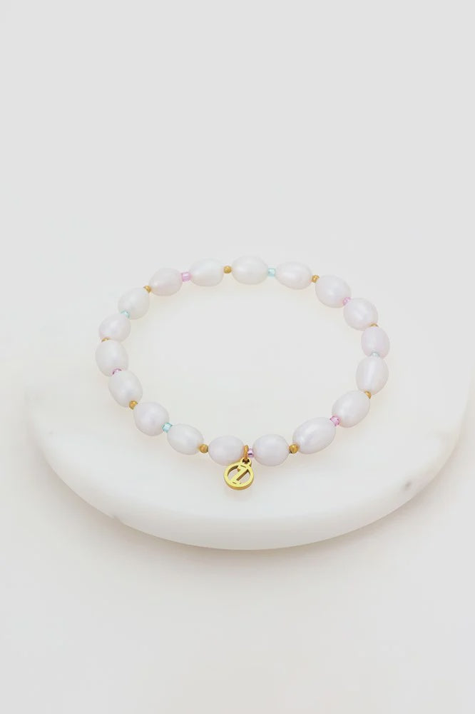 Aria Pearl Stretch Bracelet