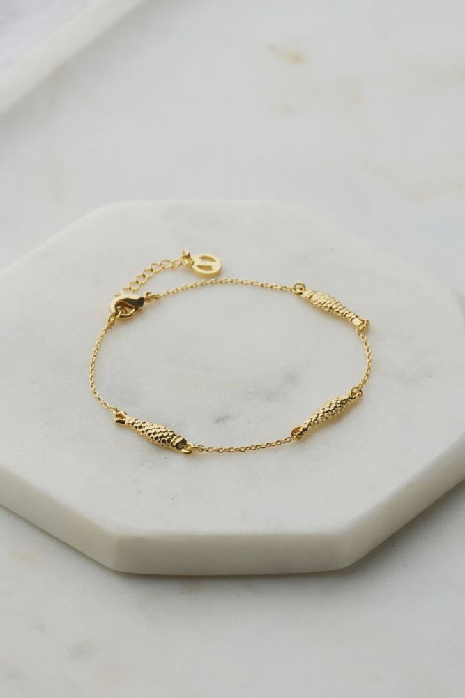Tate Metal Bracelet - Gold