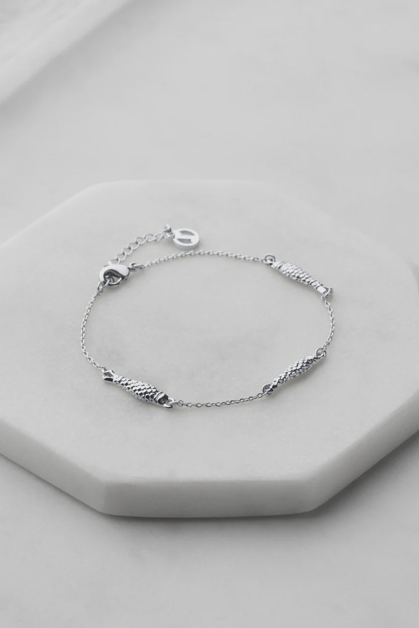 Tate Metal Bracelet - Silver