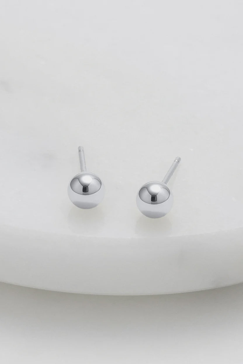 Ball Mini Stud - Silver