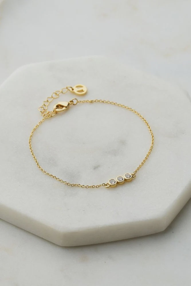 Amy Metal Bracelet - Gold