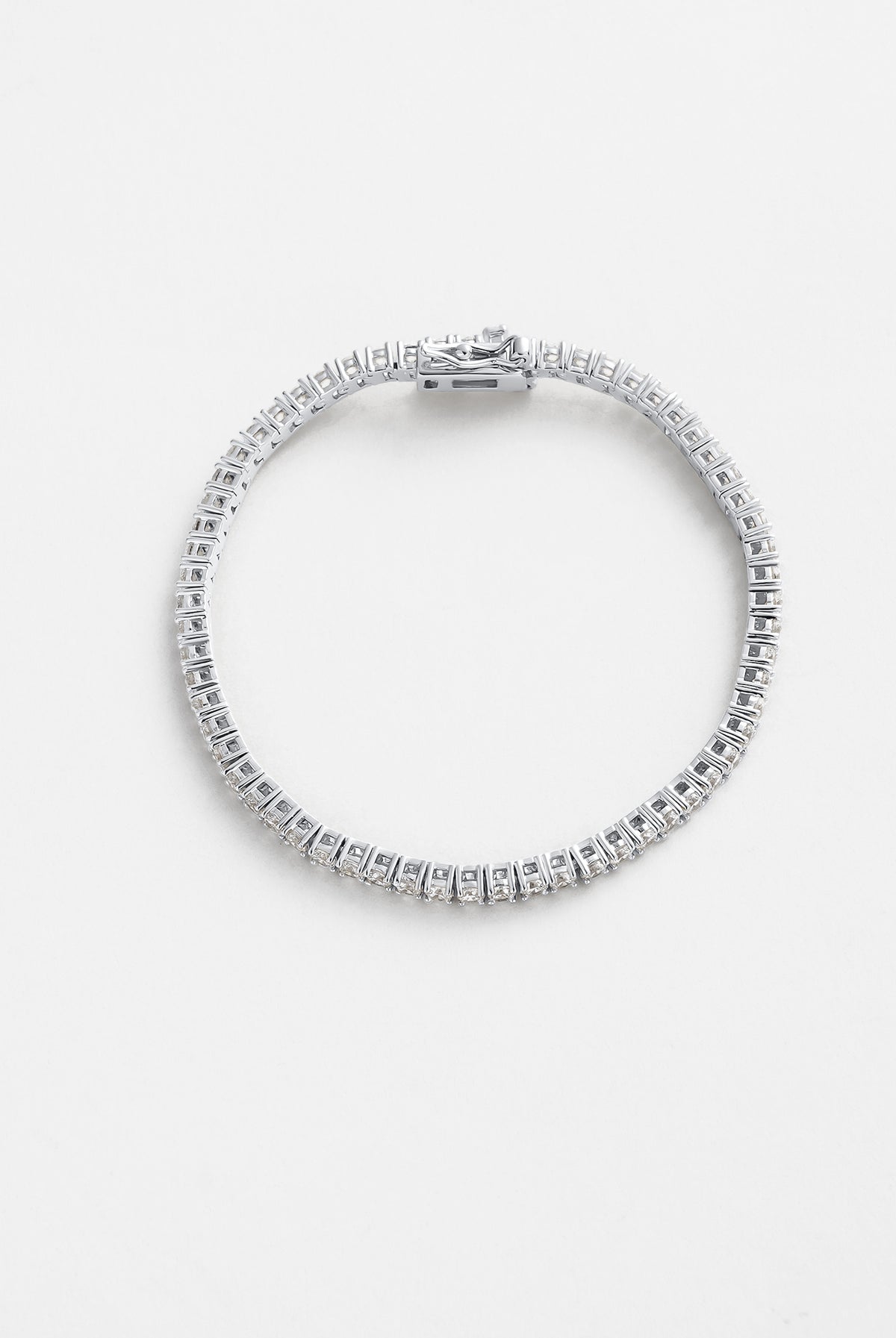 ZAFINO 7777 Dani Tennis Bracelet - Silver - 18cm
