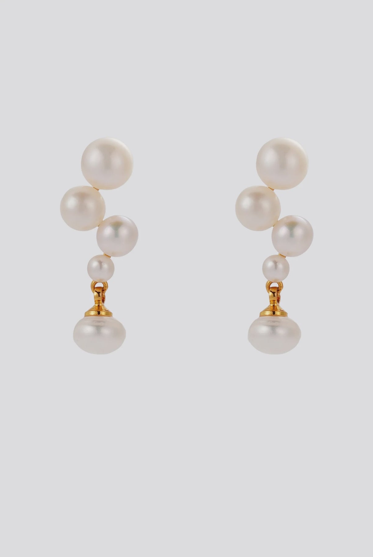 ZAFINO Luna Pearl Earring - Gold