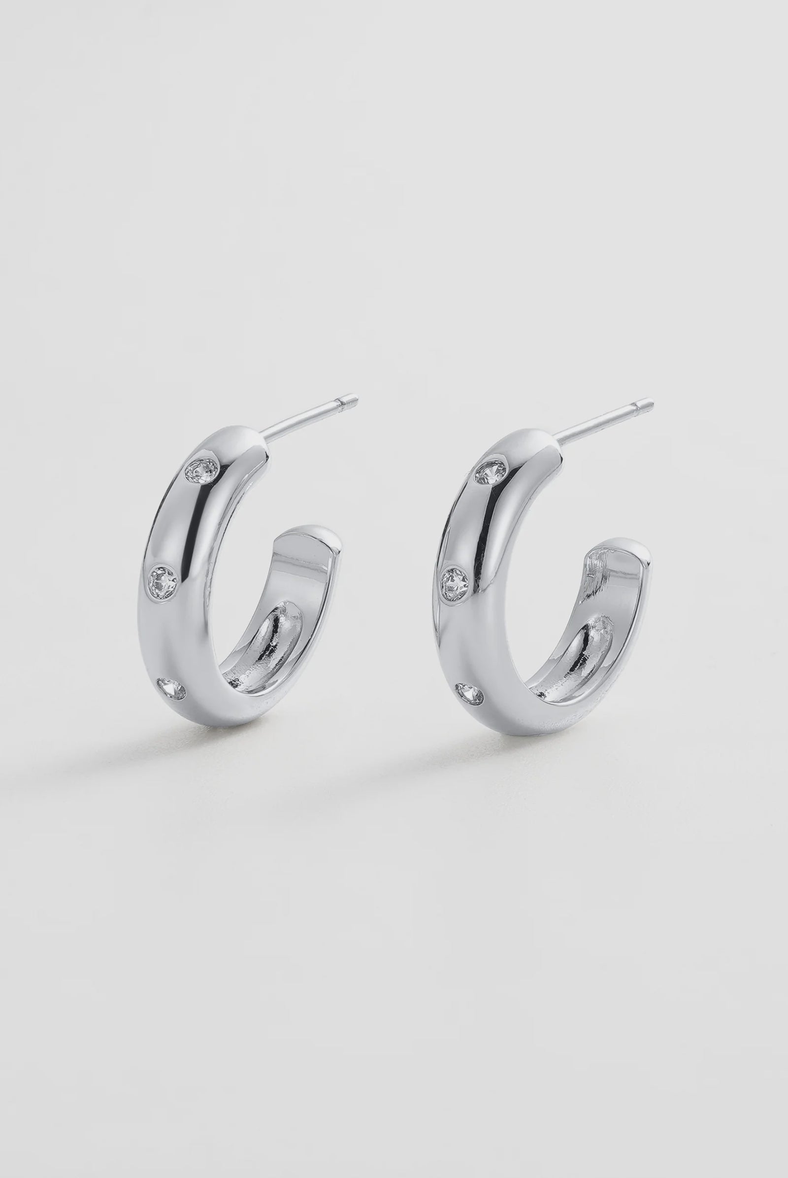 Zafino 7799 Talia Hoop - Silver Earrings