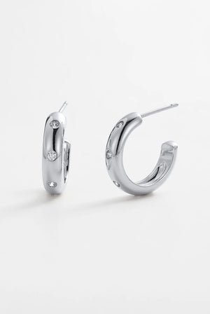 Zafino 7799 Talia Hoop - Silver Earrings