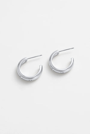 Zafino 7799 Talia Hoop - Silver Earrings